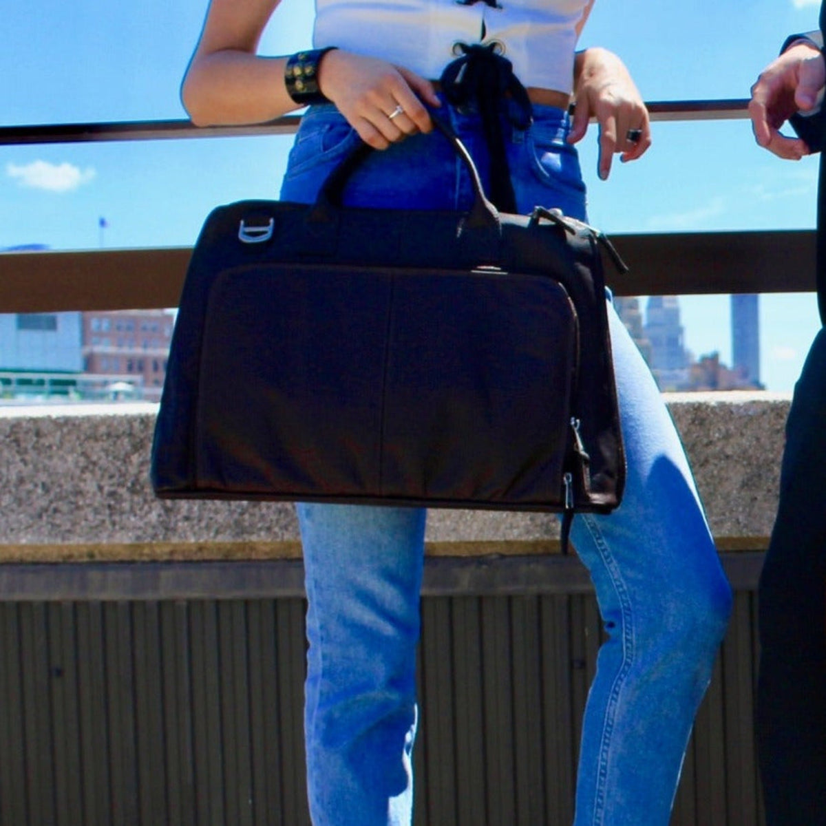 Soho Leather Laptop Brief