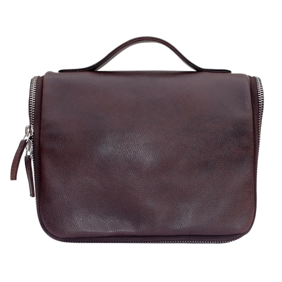 Hanging Leather Travel Kit