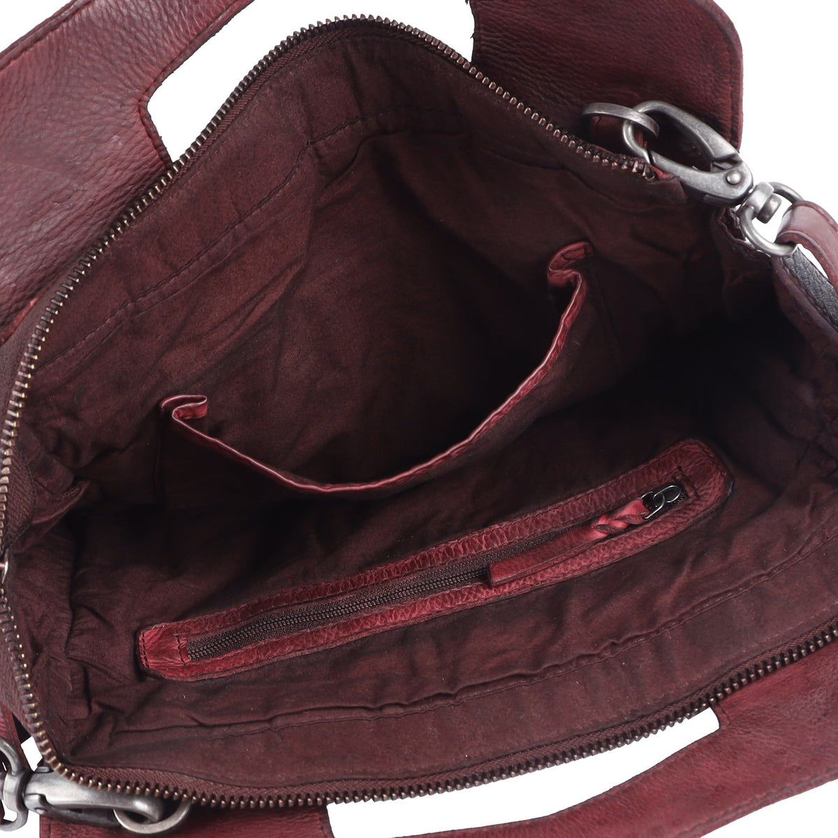 Deja Leather Crossbody Bag