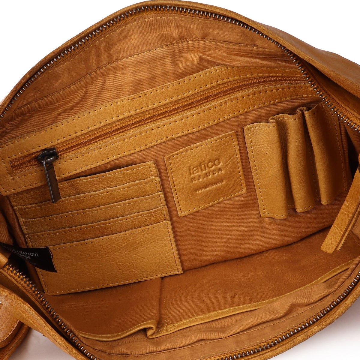 Vista Leather Crossbody Bag
