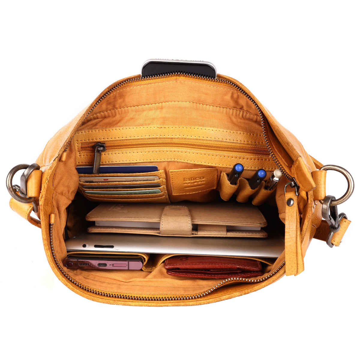 Vista Leather Crossbody Bag
