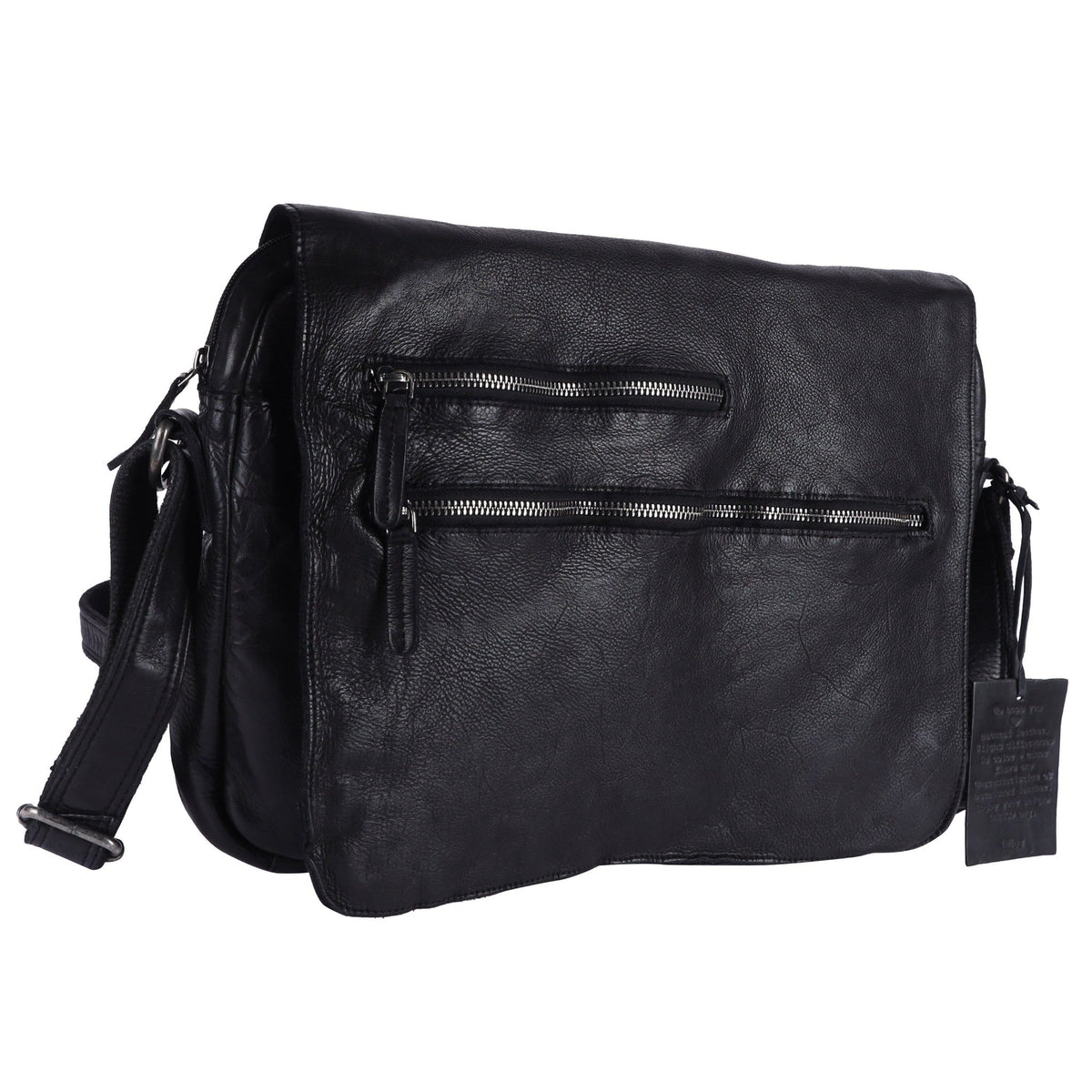 Spring St. Leather Messenger Bag