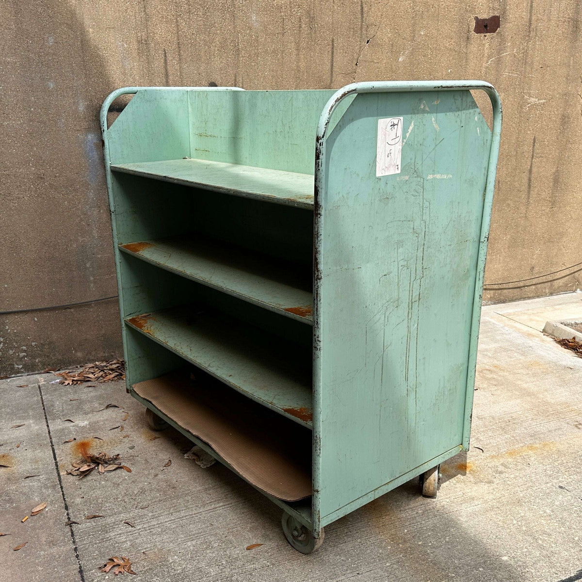 Industrial Workshop Shelves (rolling)