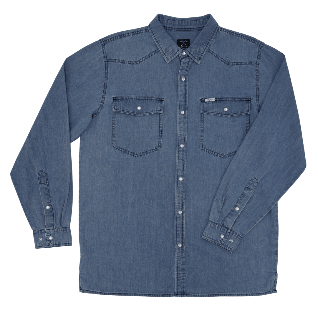 Coahuila Long Sleeve - Denim Dark Wash