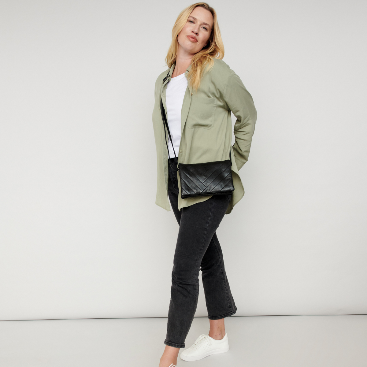Sunny Leather Crossbody Bag