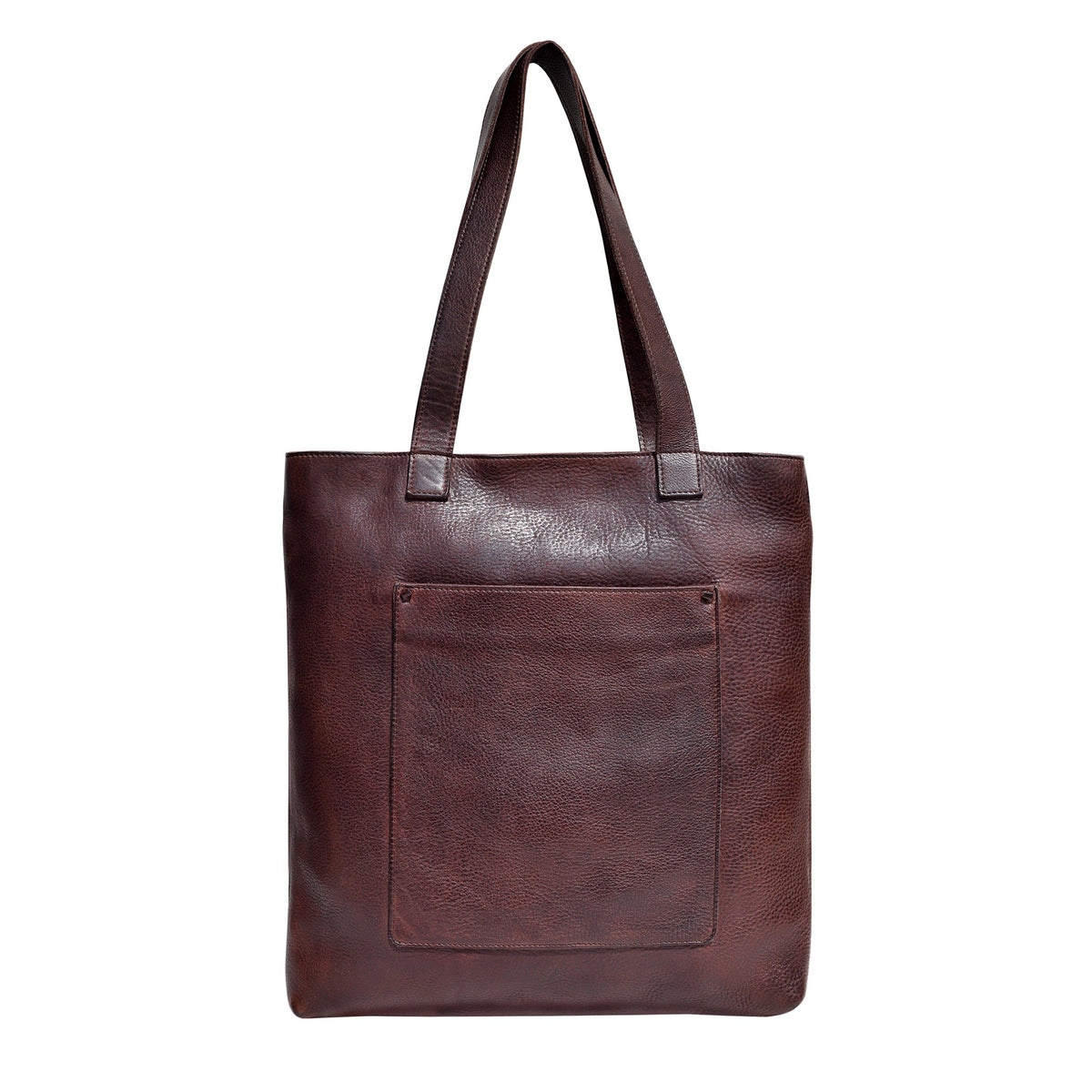 Larkspur Leather Tote Bag