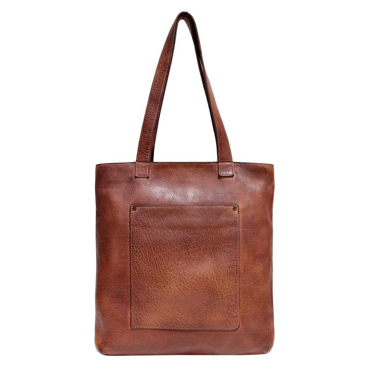 Larkspur Leather Tote Bag