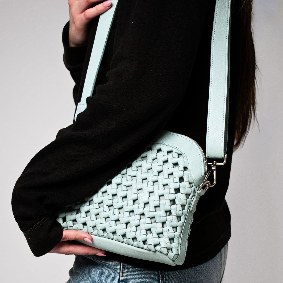 Coast Leather Crossbody Bag