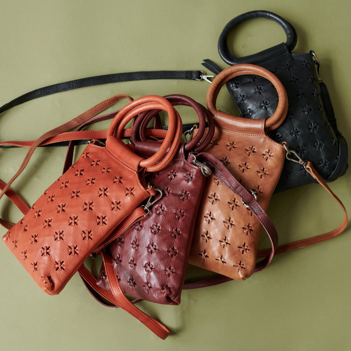 Cooper Leather Crossbody Bag