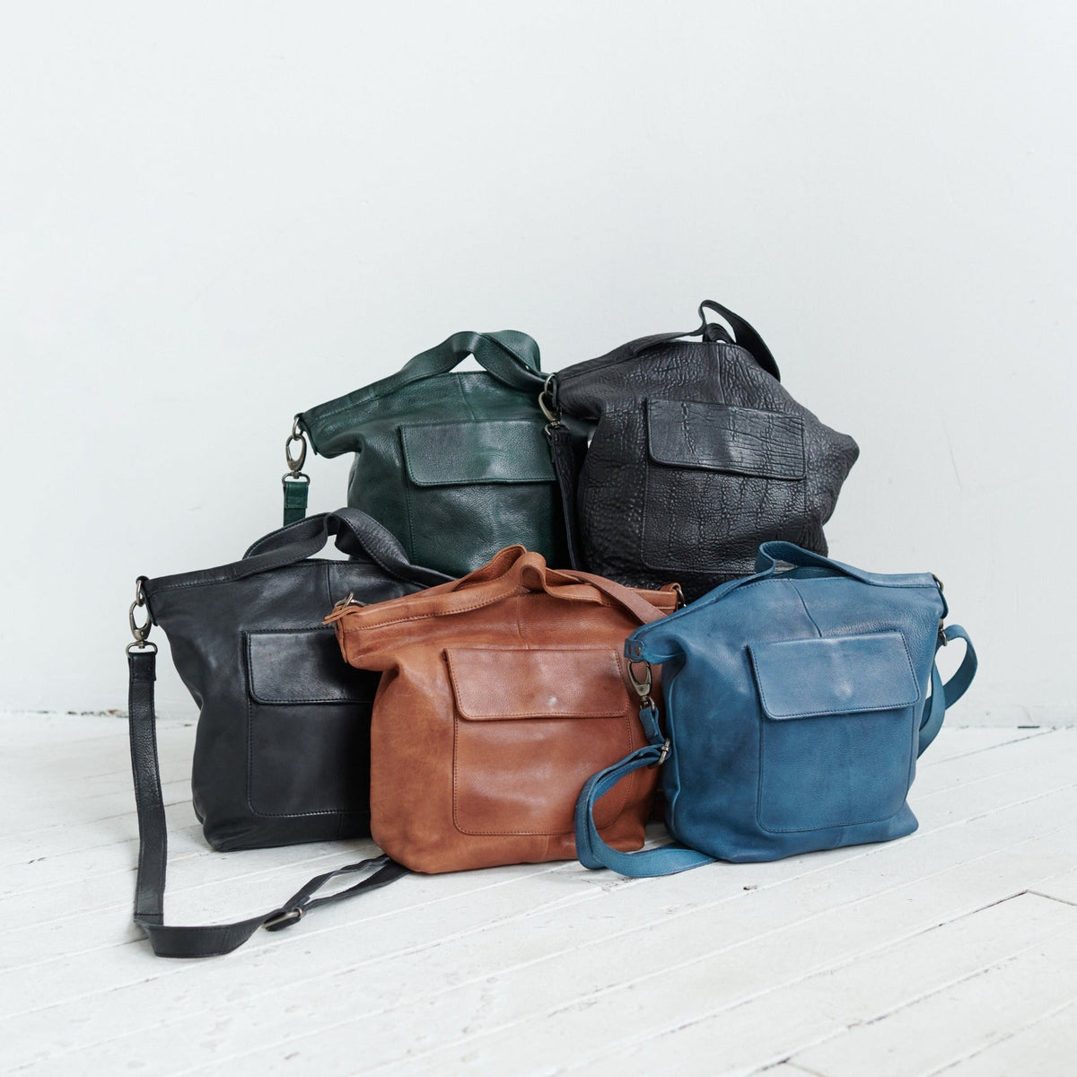 Bianca Leather Crossbody Bag