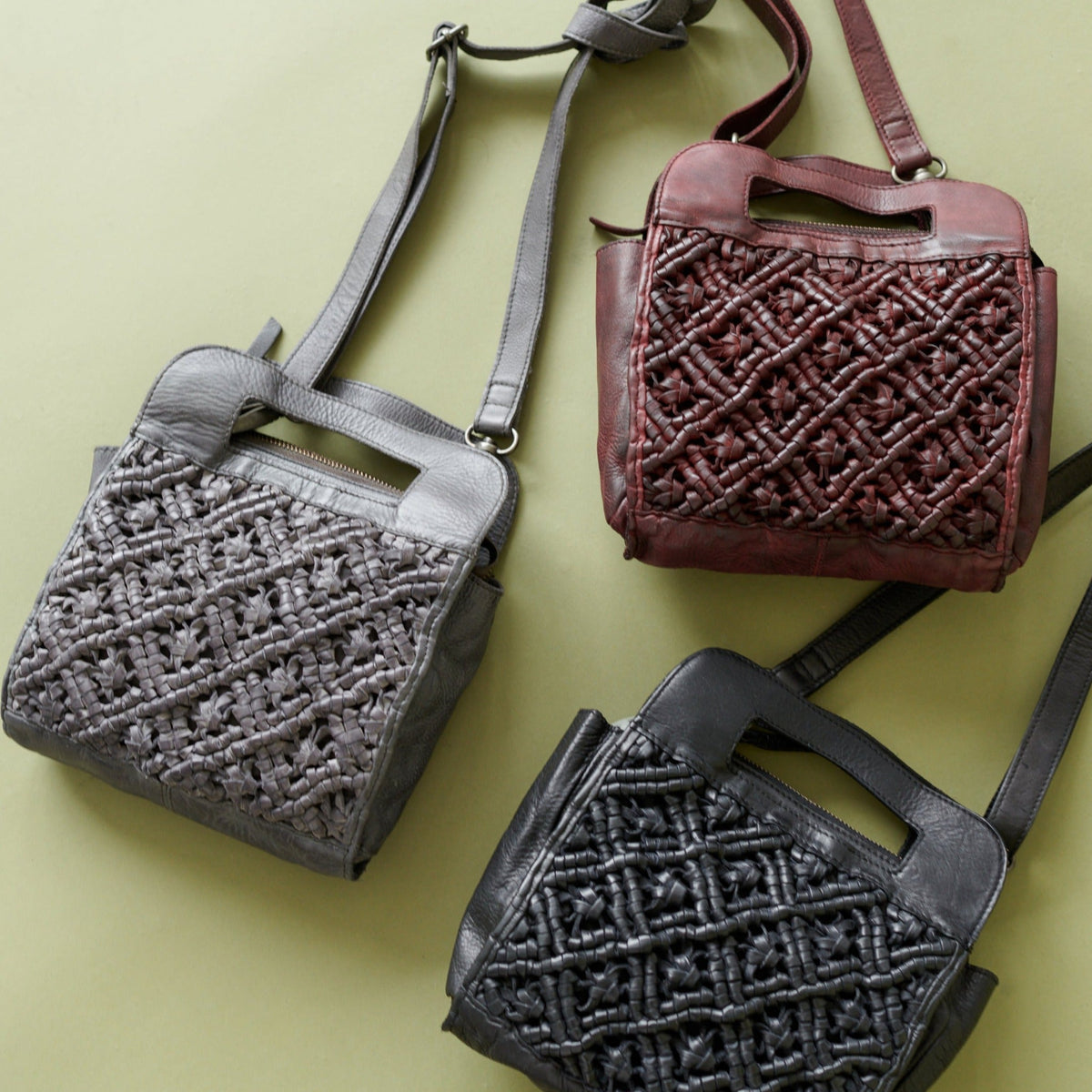 Tess Leather Crossbody Bag