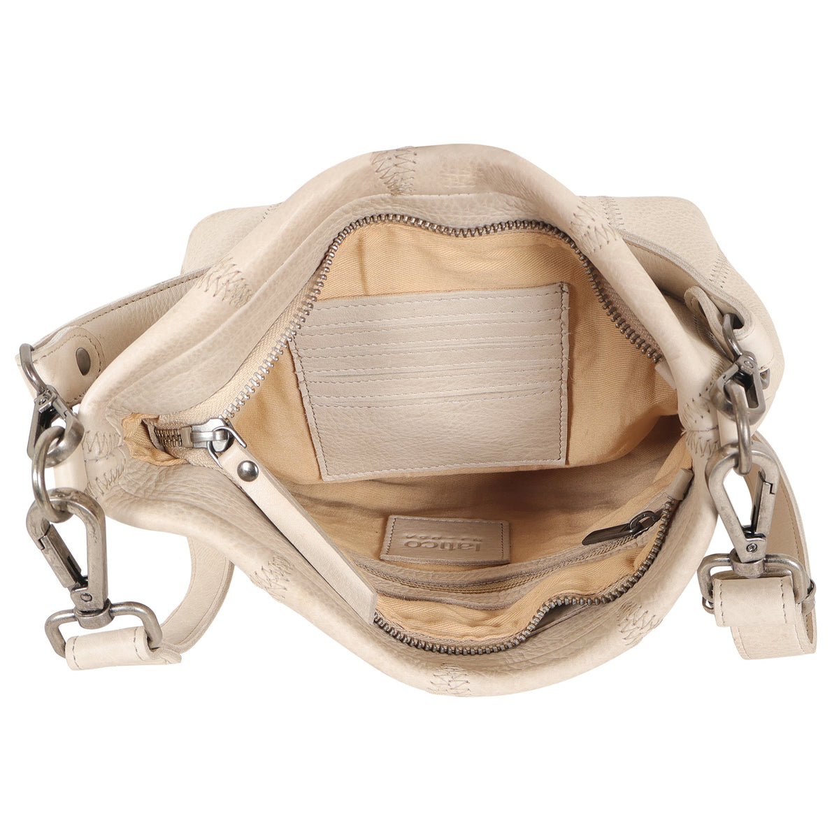 Ivy Diamond Leather Crossbody Bag