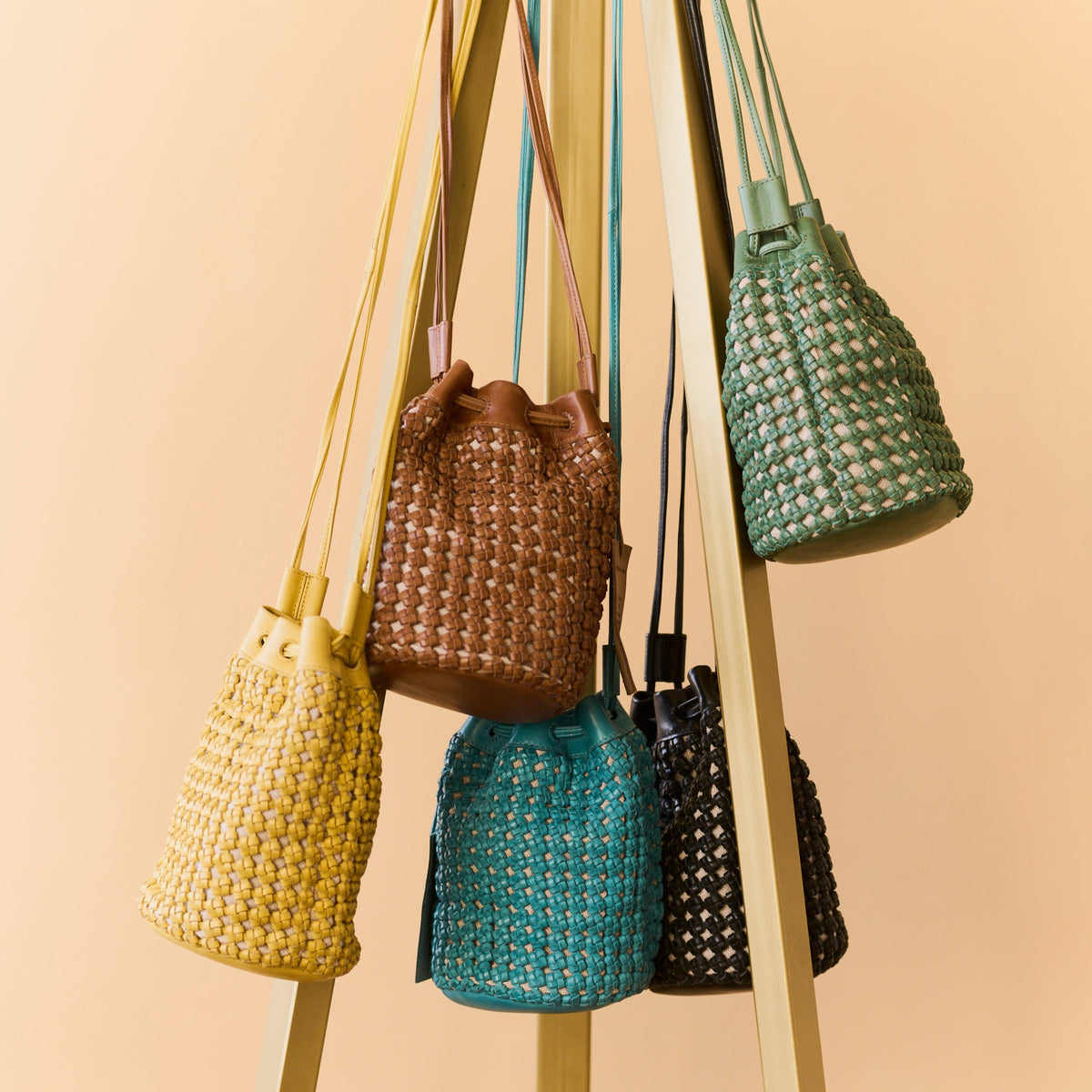 Dune Leather Crossbody Bag