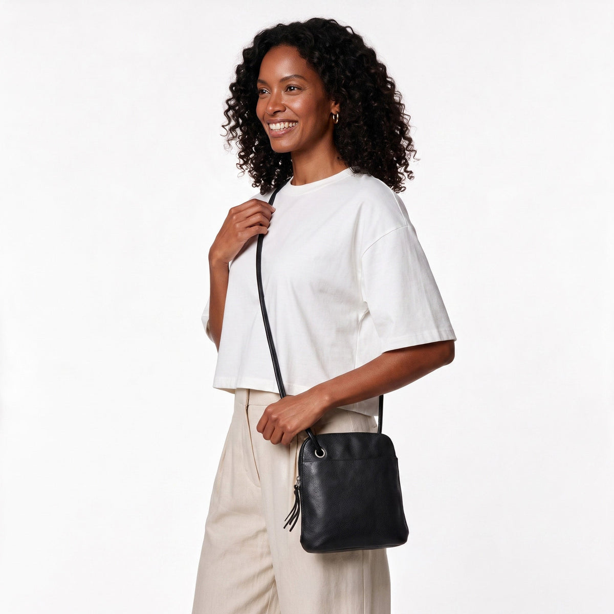 Lilly Leather Crossbody Bag