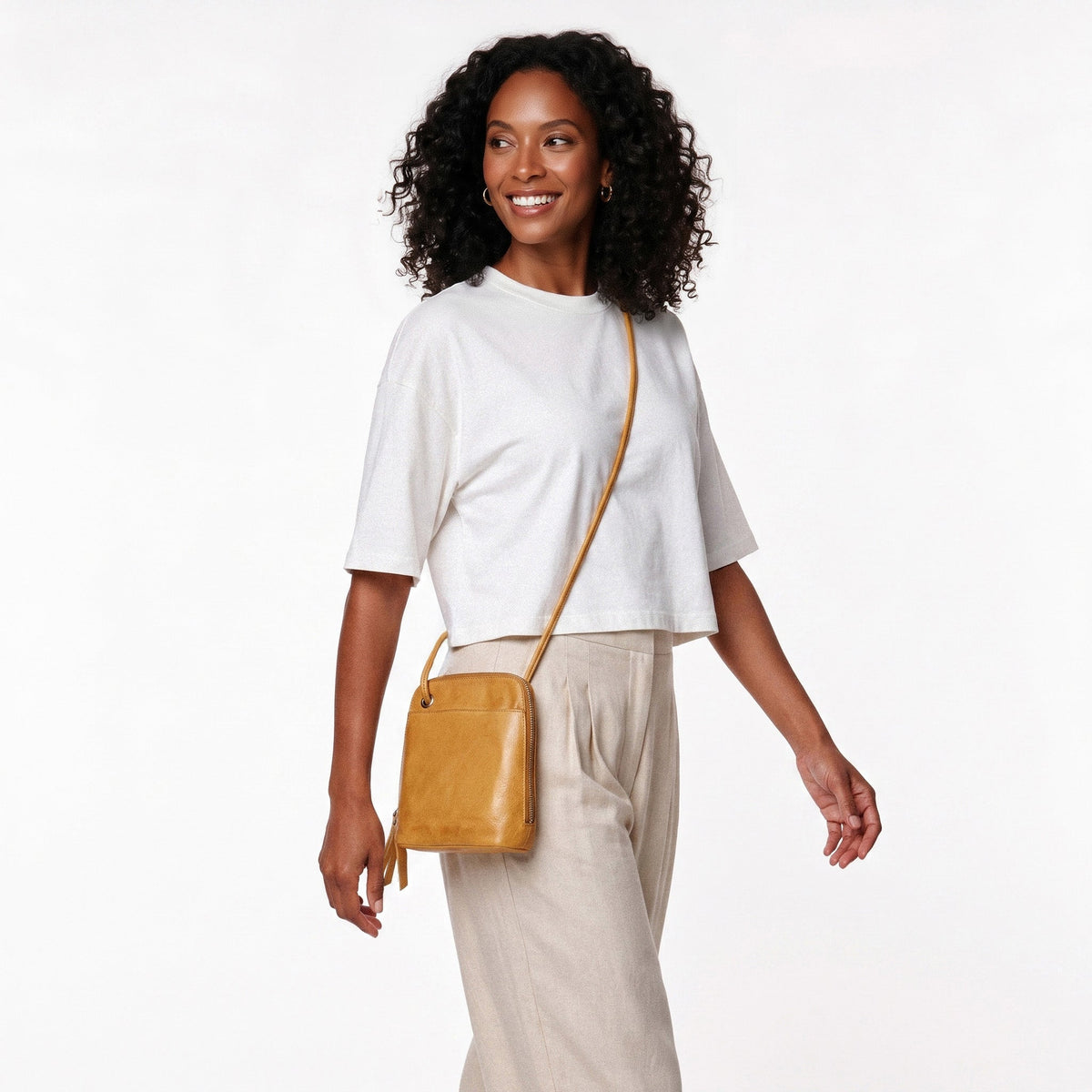 Lilly Leather Crossbody Bag