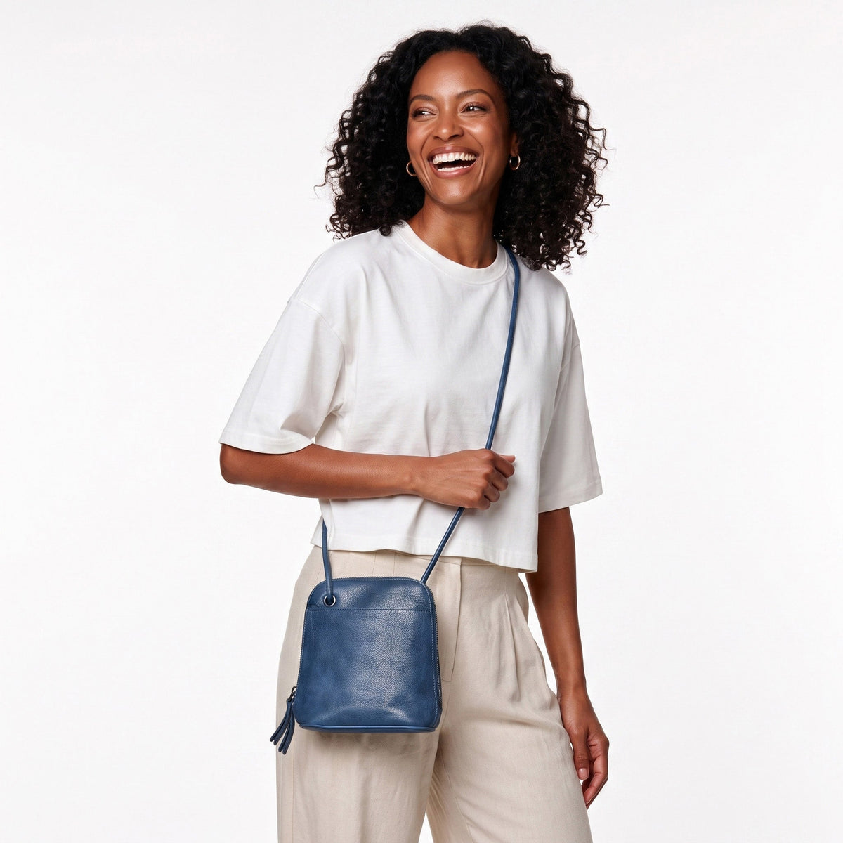 Lilly Leather Crossbody Bag