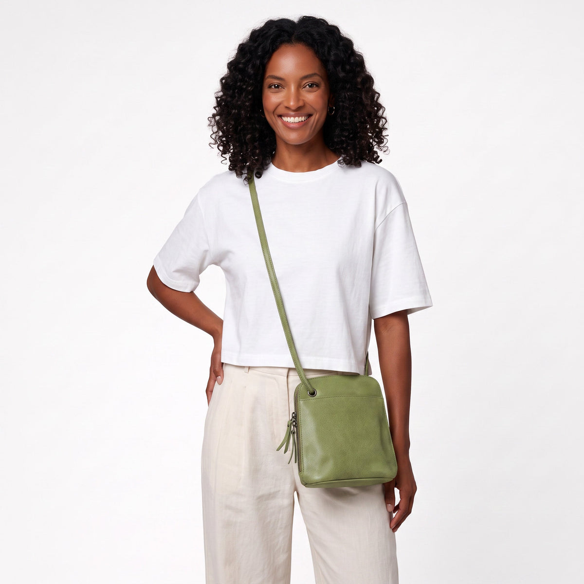 Lilly Leather Crossbody Bag