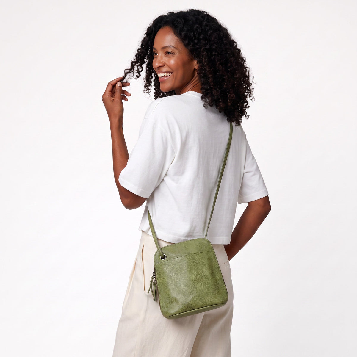 Lilly Leather Crossbody Bag