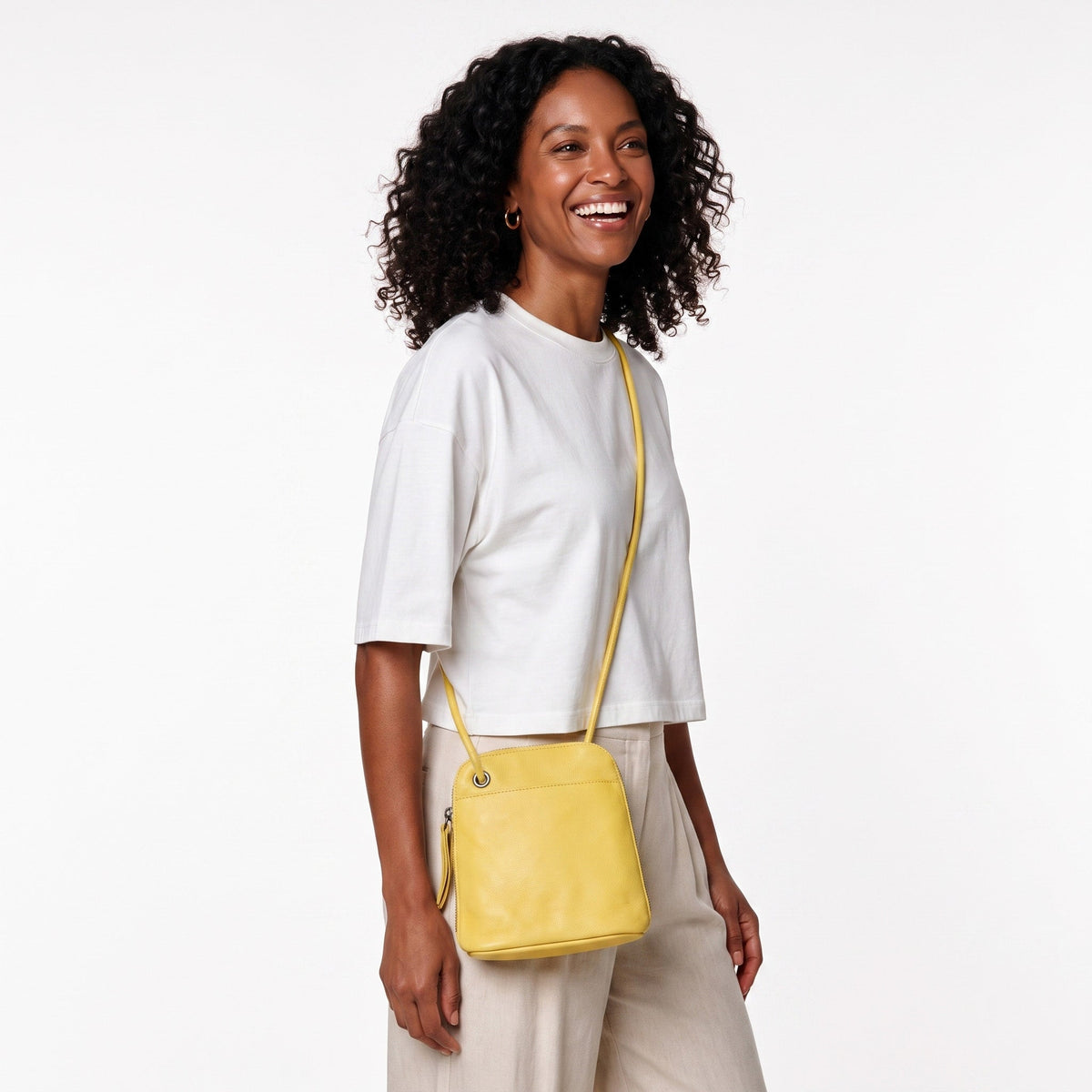 Lilly Leather Crossbody Bag