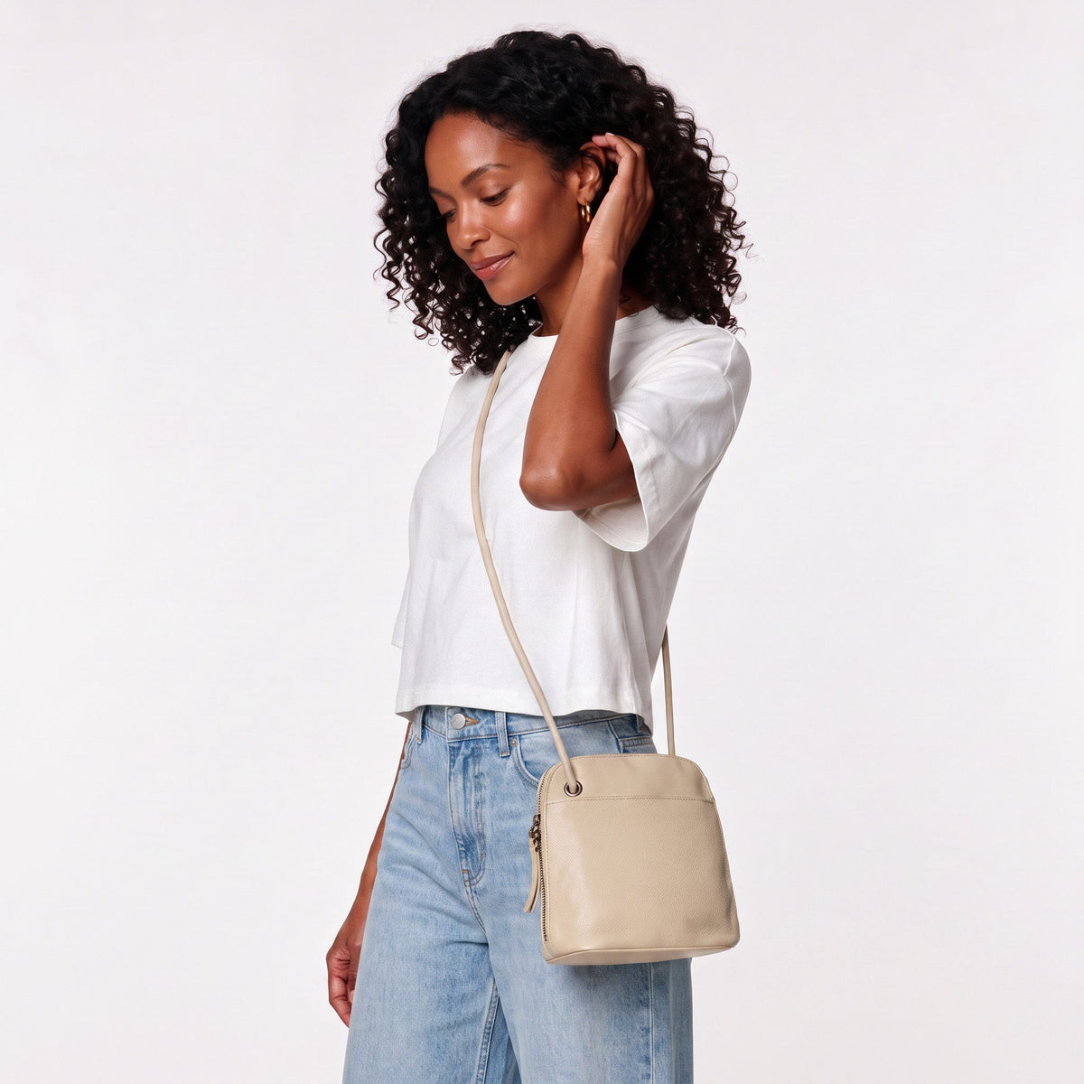 Lilly Leather Crossbody Bag