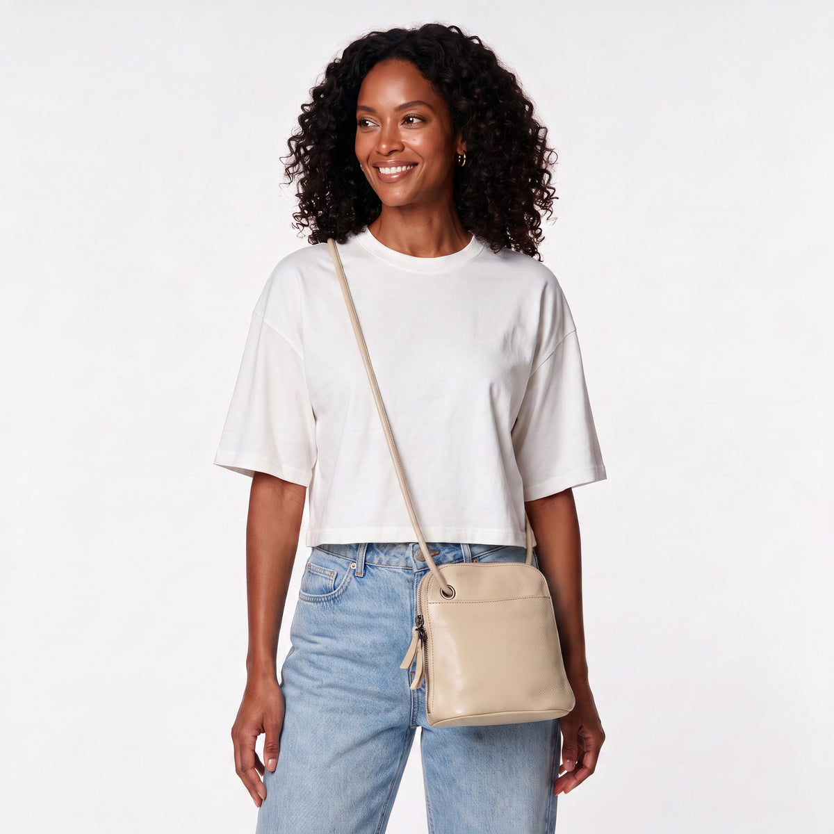 Lilly Leather Crossbody Bag