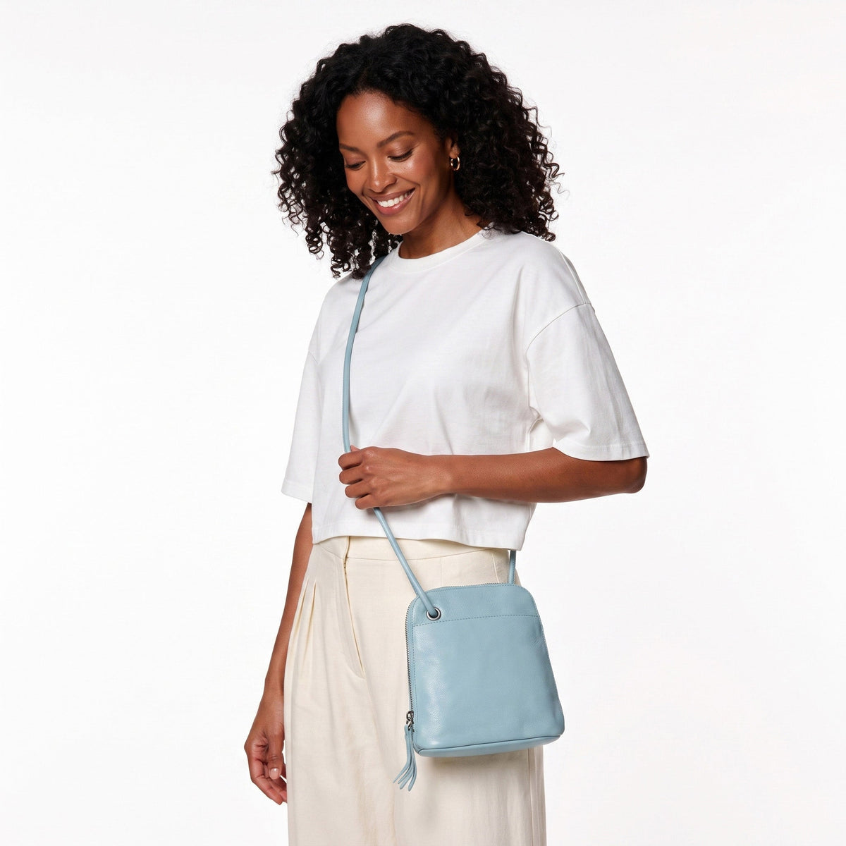 Lilly Leather Crossbody Bag