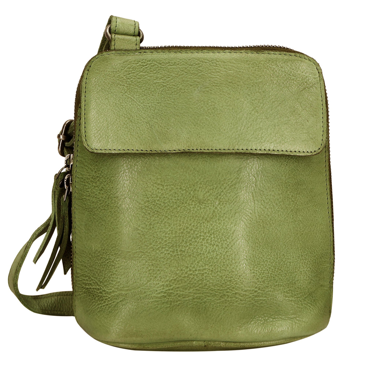 Lucy Leather Crossbody Bag