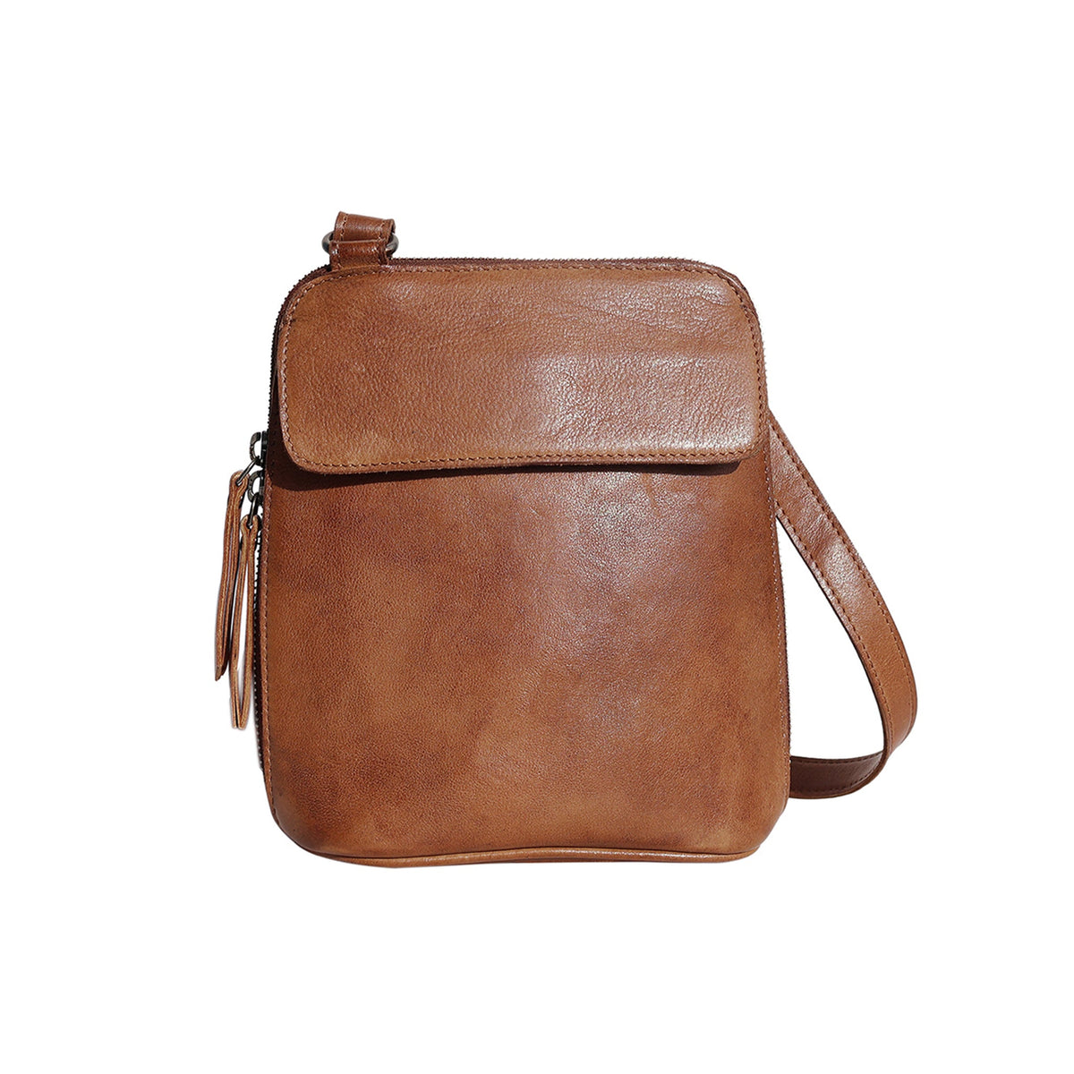 Lucy Leather Crossbody Bag