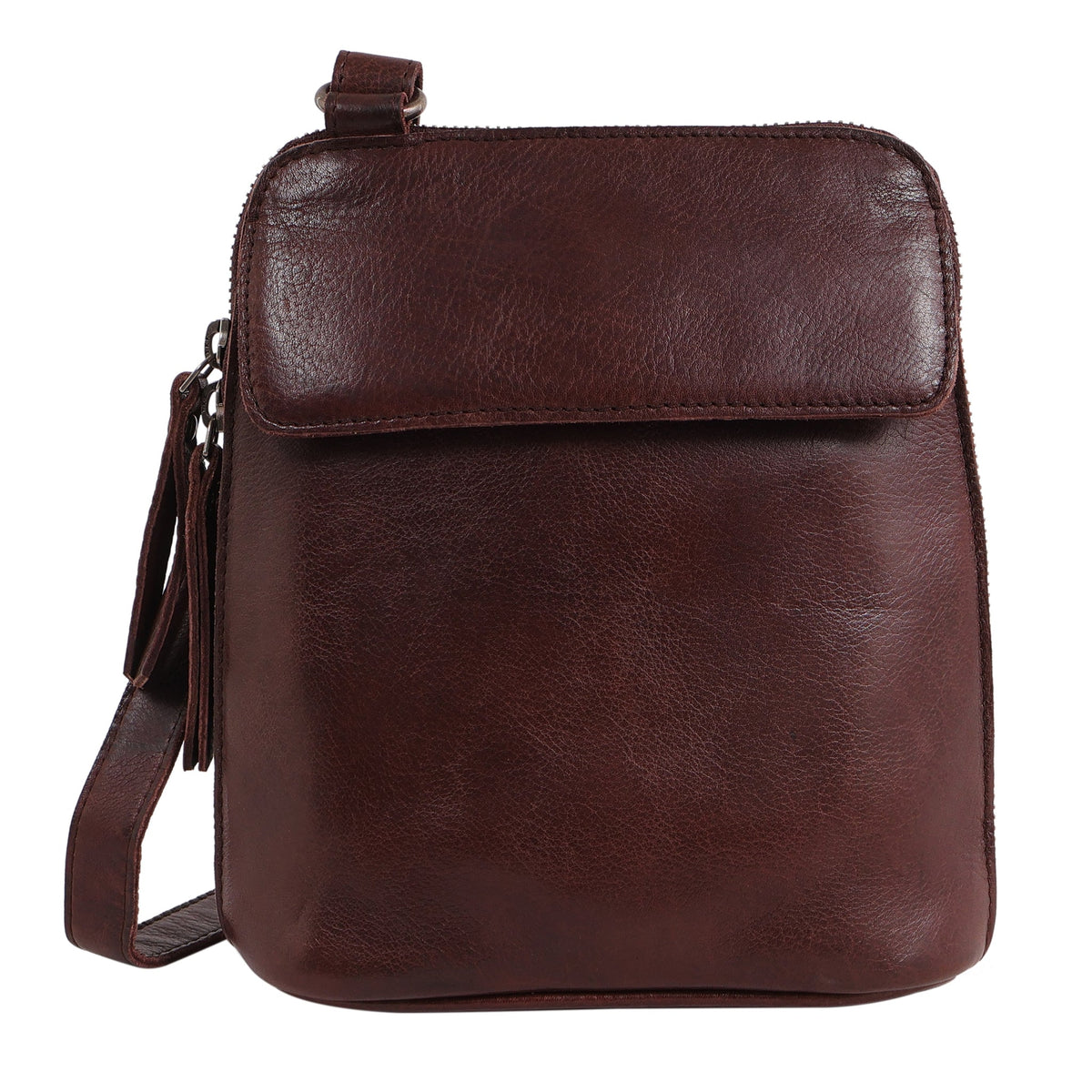 Lucy Leather Crossbody Bag