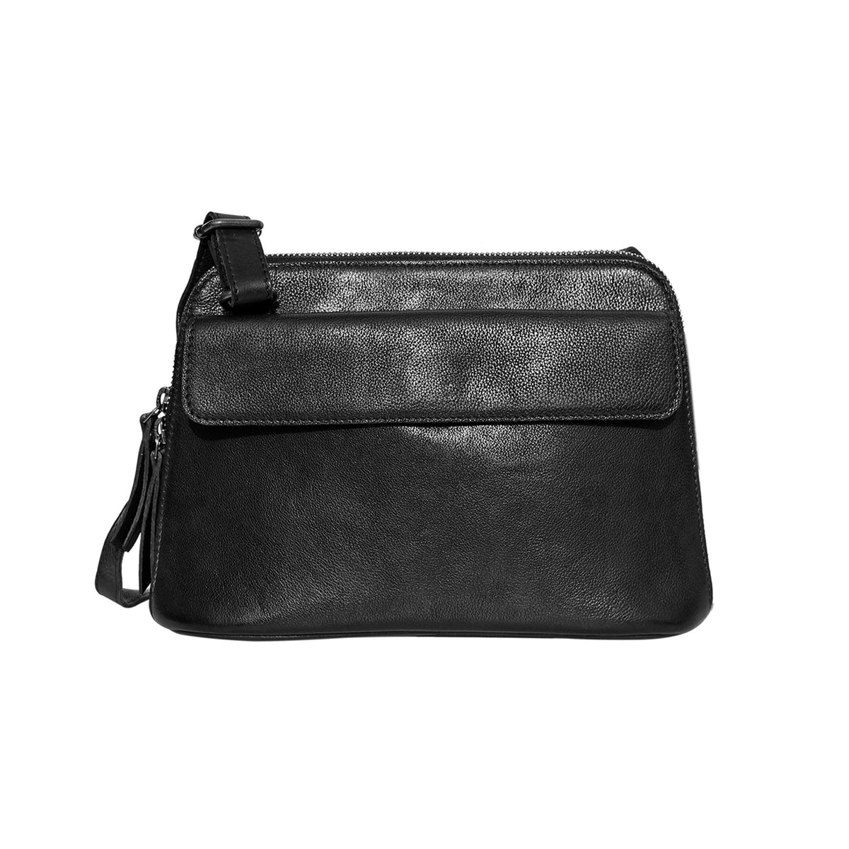 Luna Leather Crossbody Bag