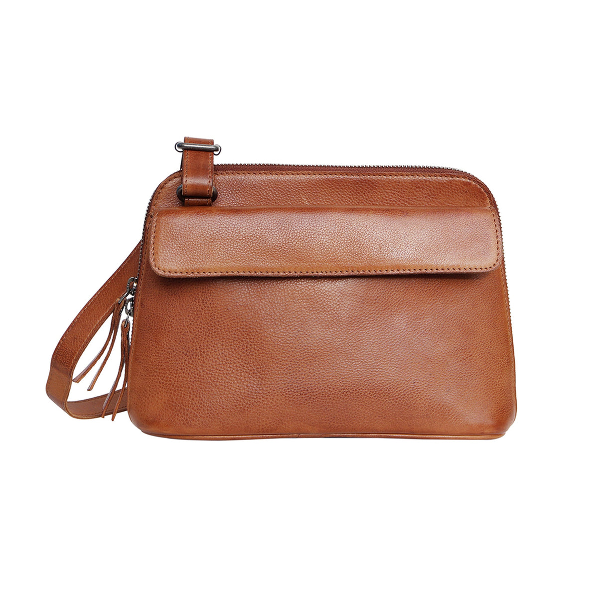 Luna Leather Crossbody Bag