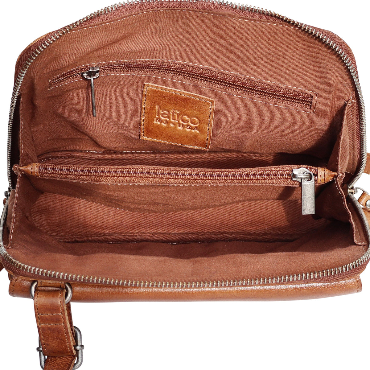 Luna Leather Crossbody Bag