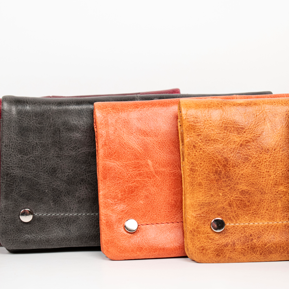 Terry Crackled Napa Leather Wallet