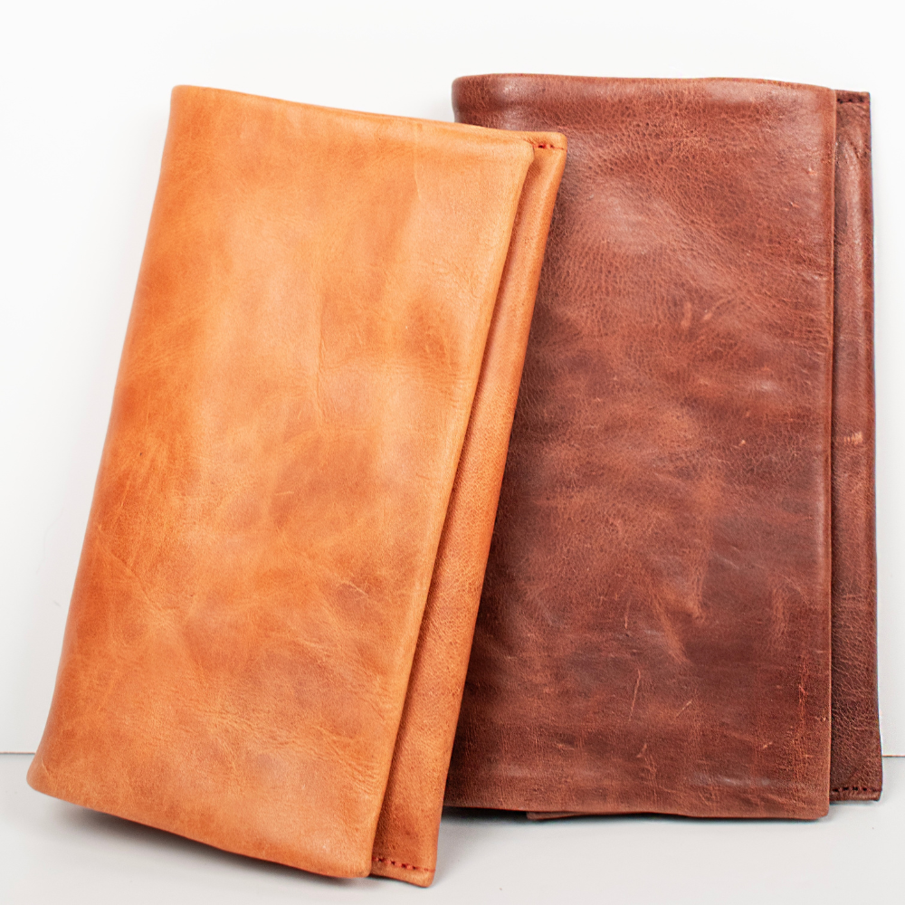 Eloise Crackled Napa Leather Wallet