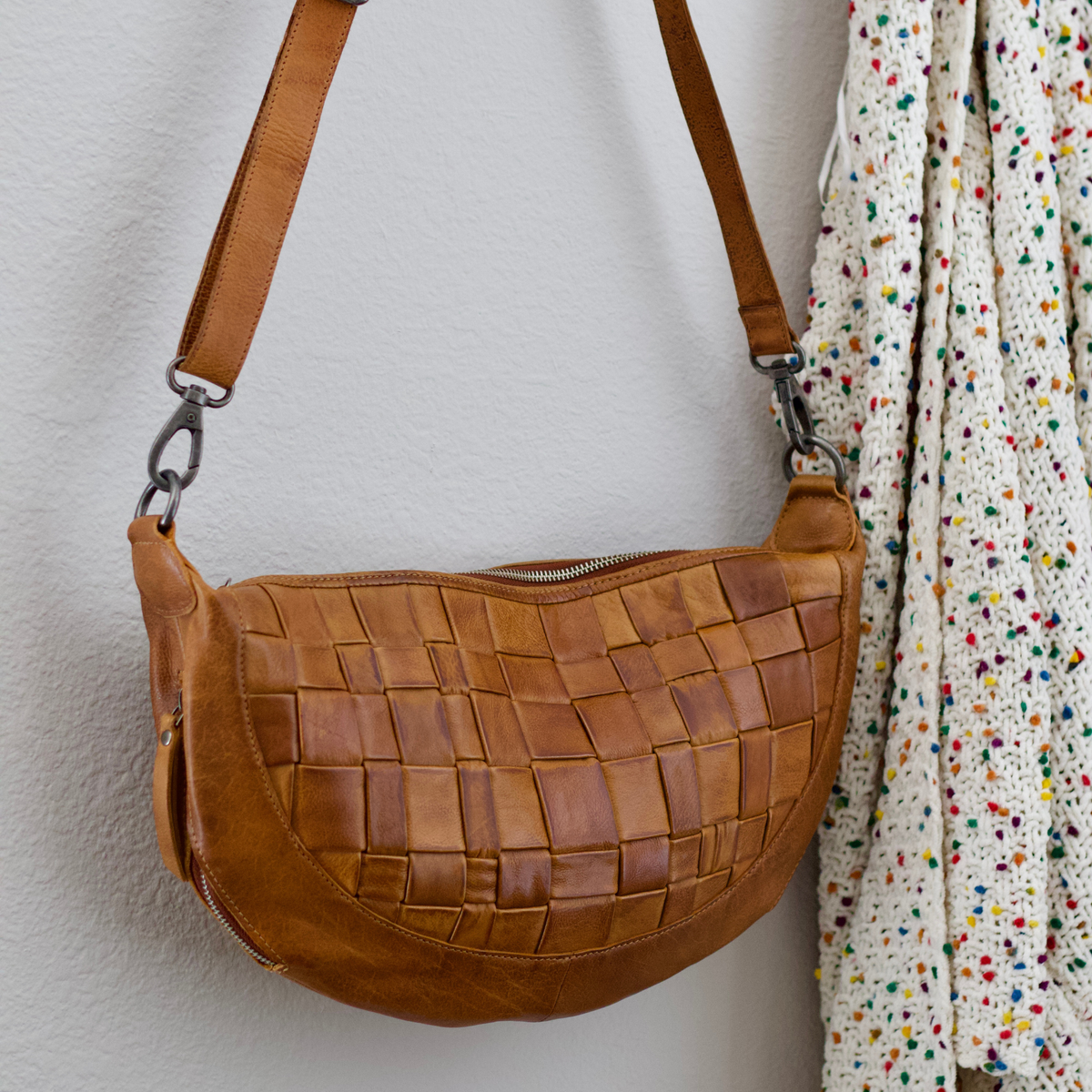 Colbie Leather Sling Bag
