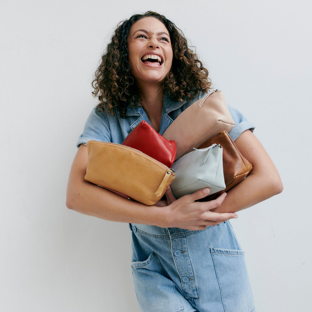 Beck Leather Cosmetic Bag Sm