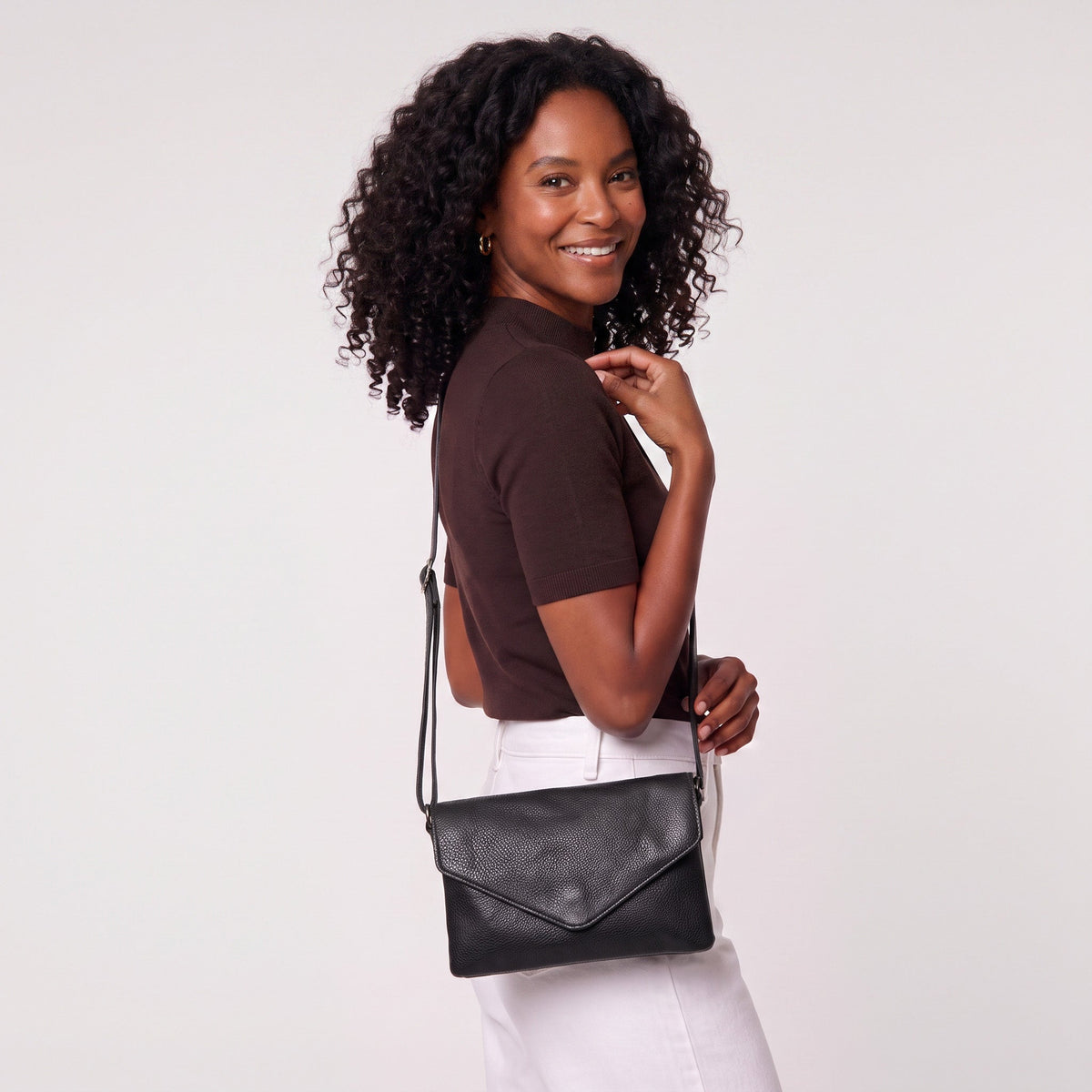 Harbor Leather Crossbody Bag