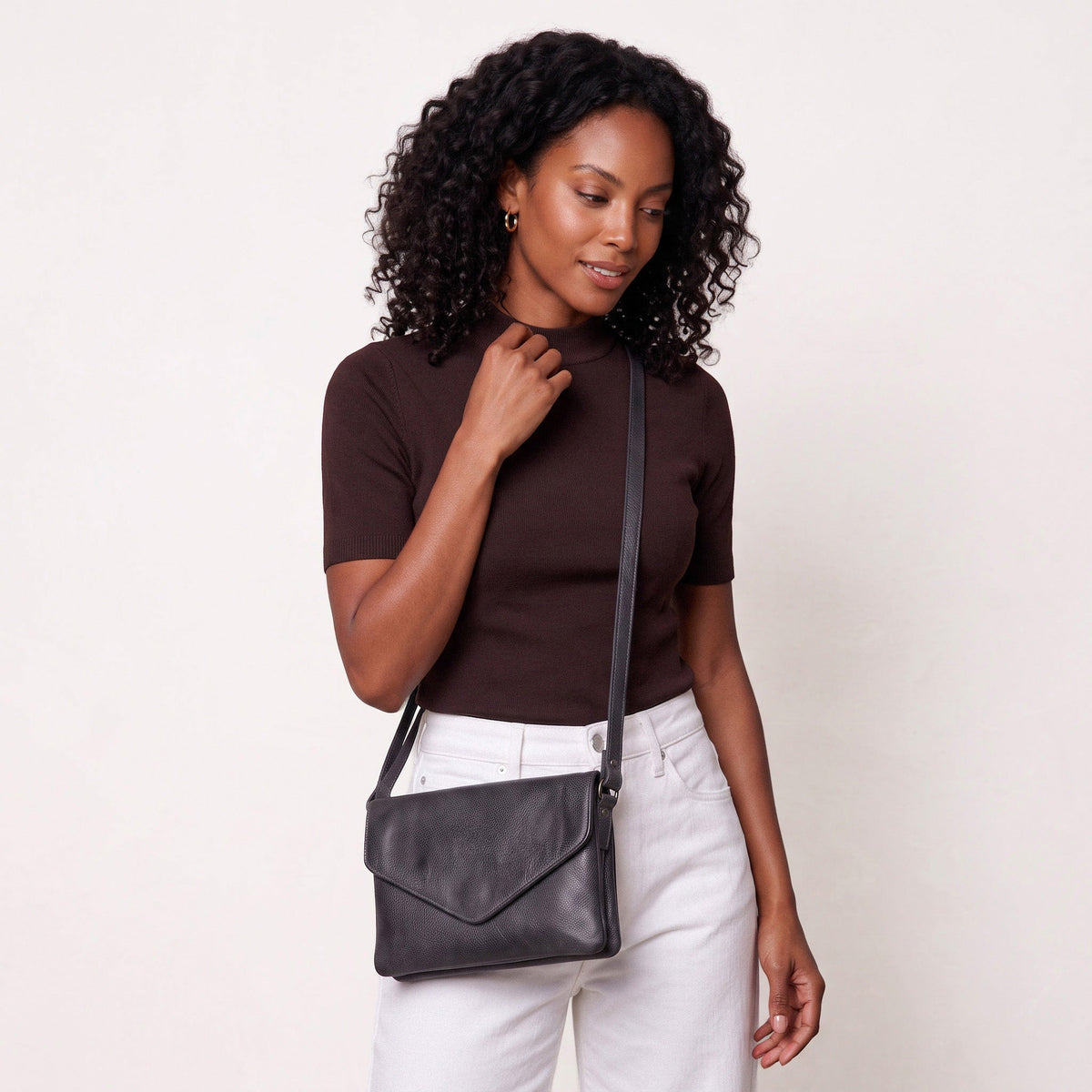 Harbor Leather Crossbody Bag