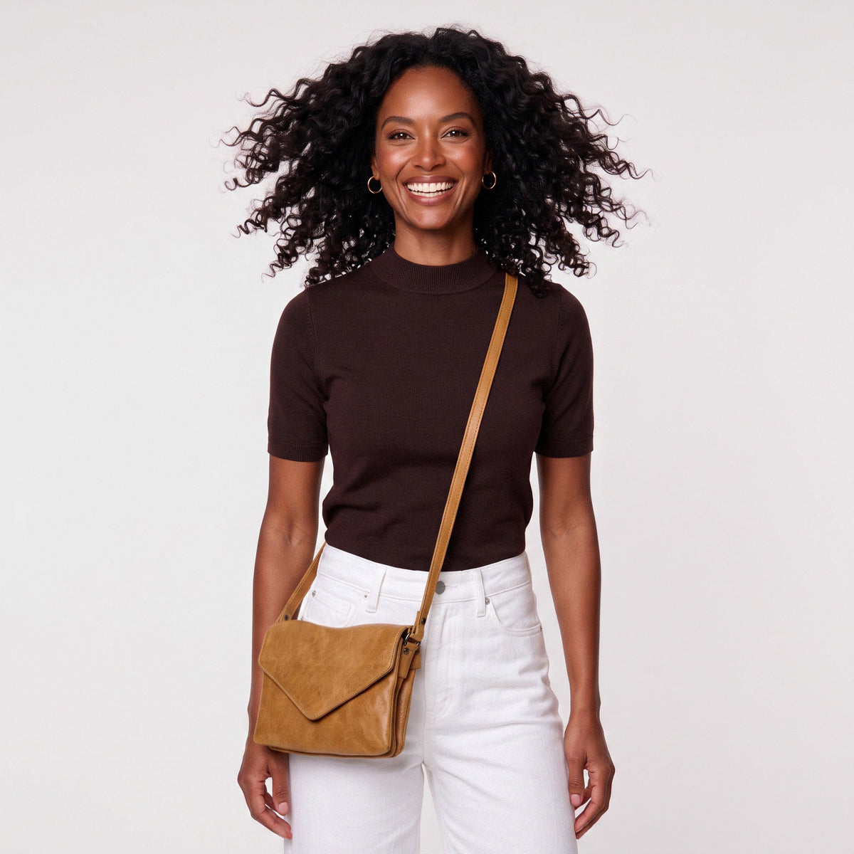 Harbor Leather Crossbody Bag