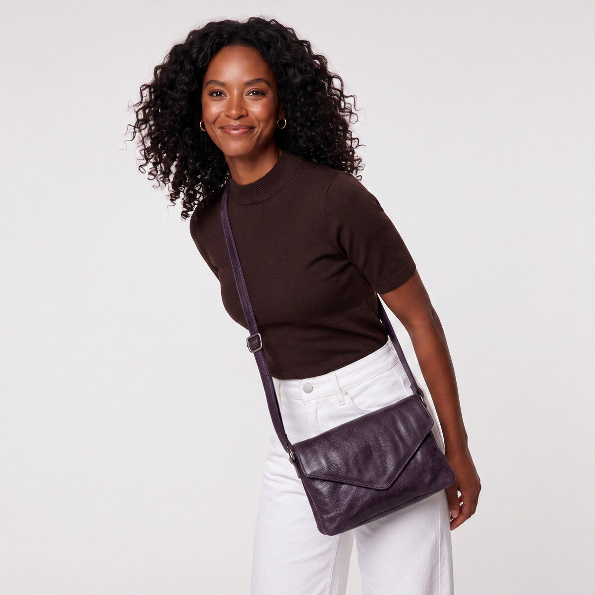 Harbor Leather Crossbody Bag