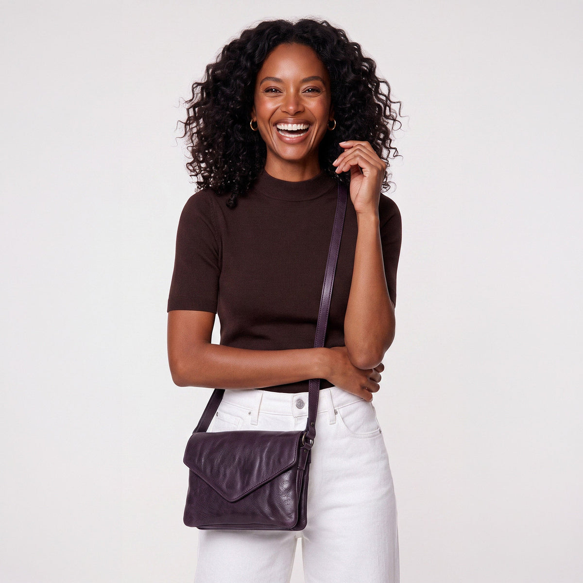 Harbor Leather Crossbody Bag