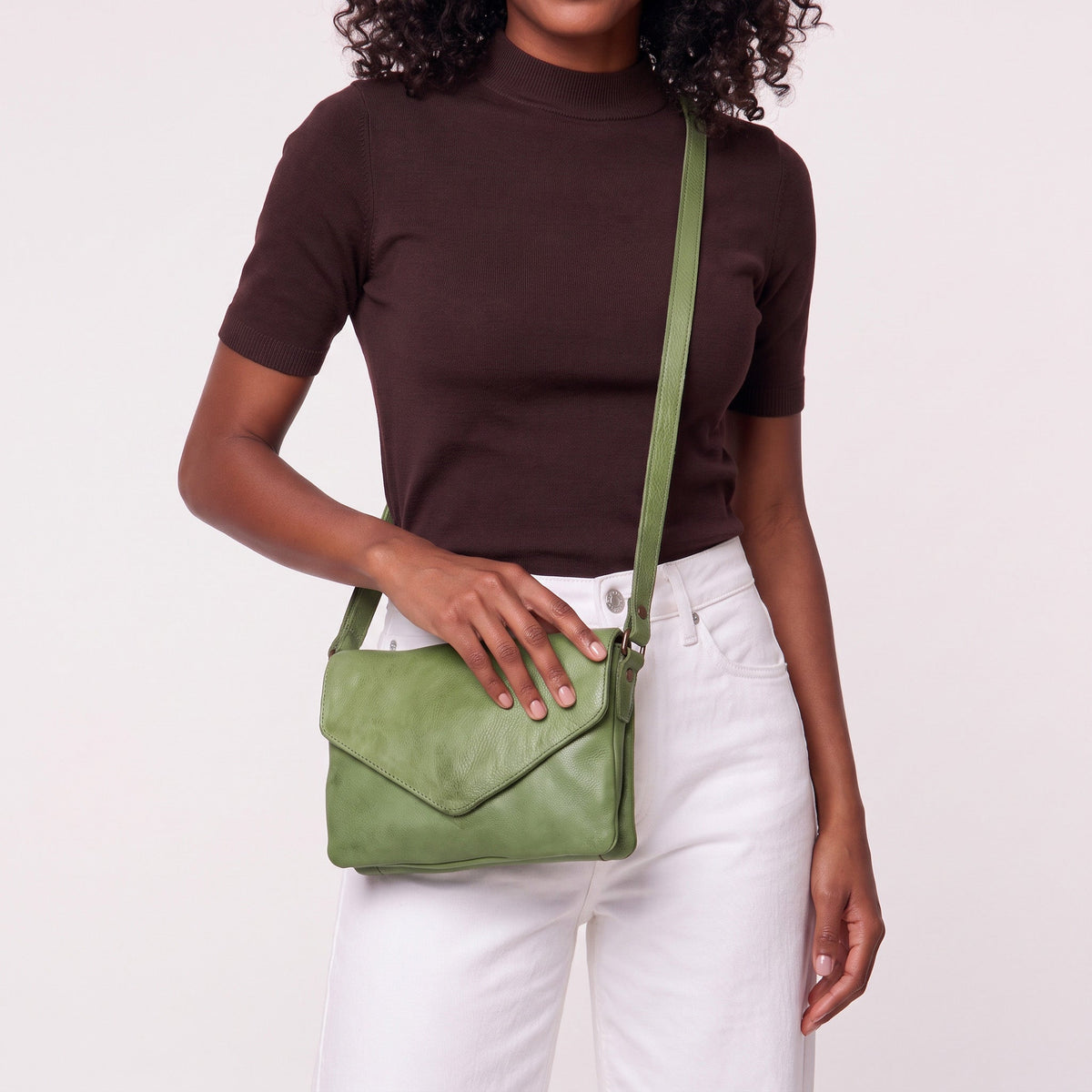 Harbor Leather Crossbody Bag