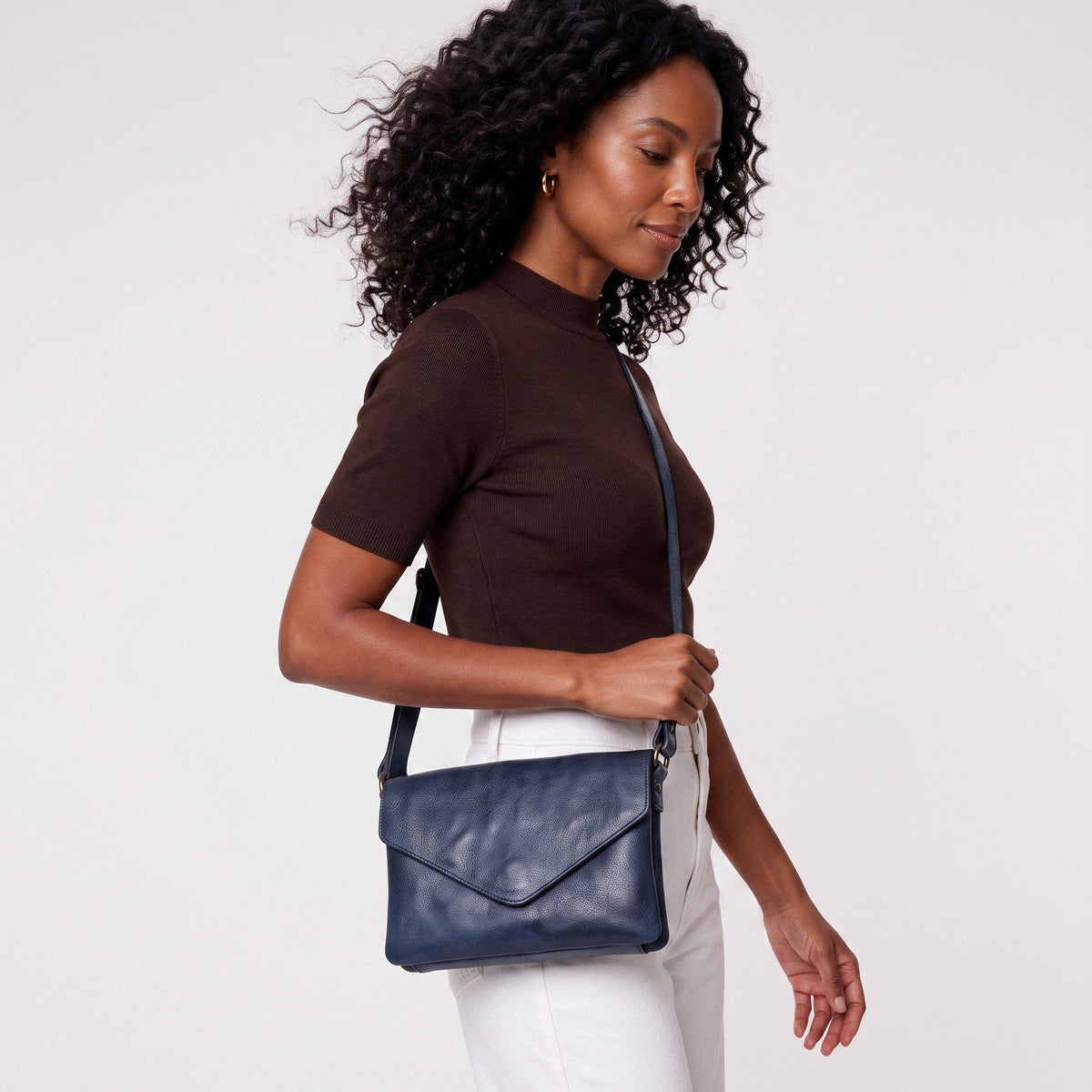 Harbor Leather Crossbody Bag