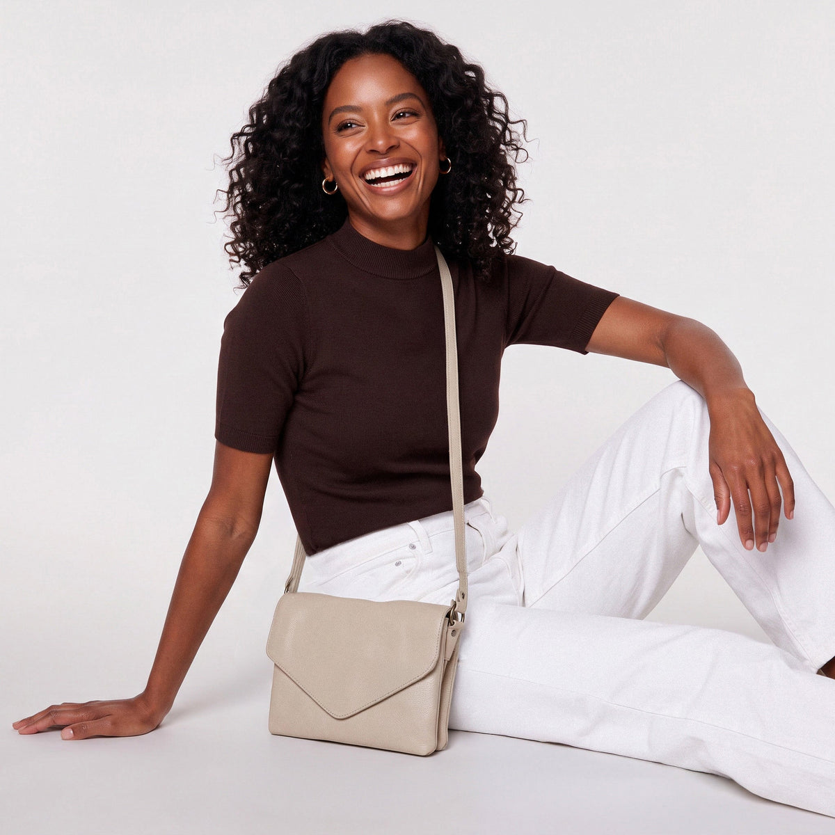 Harbor Leather Crossbody Bag