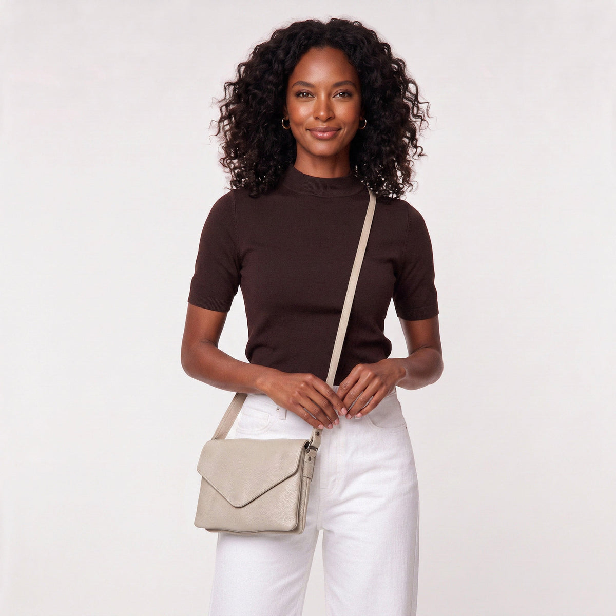 Harbor Leather Crossbody Bag