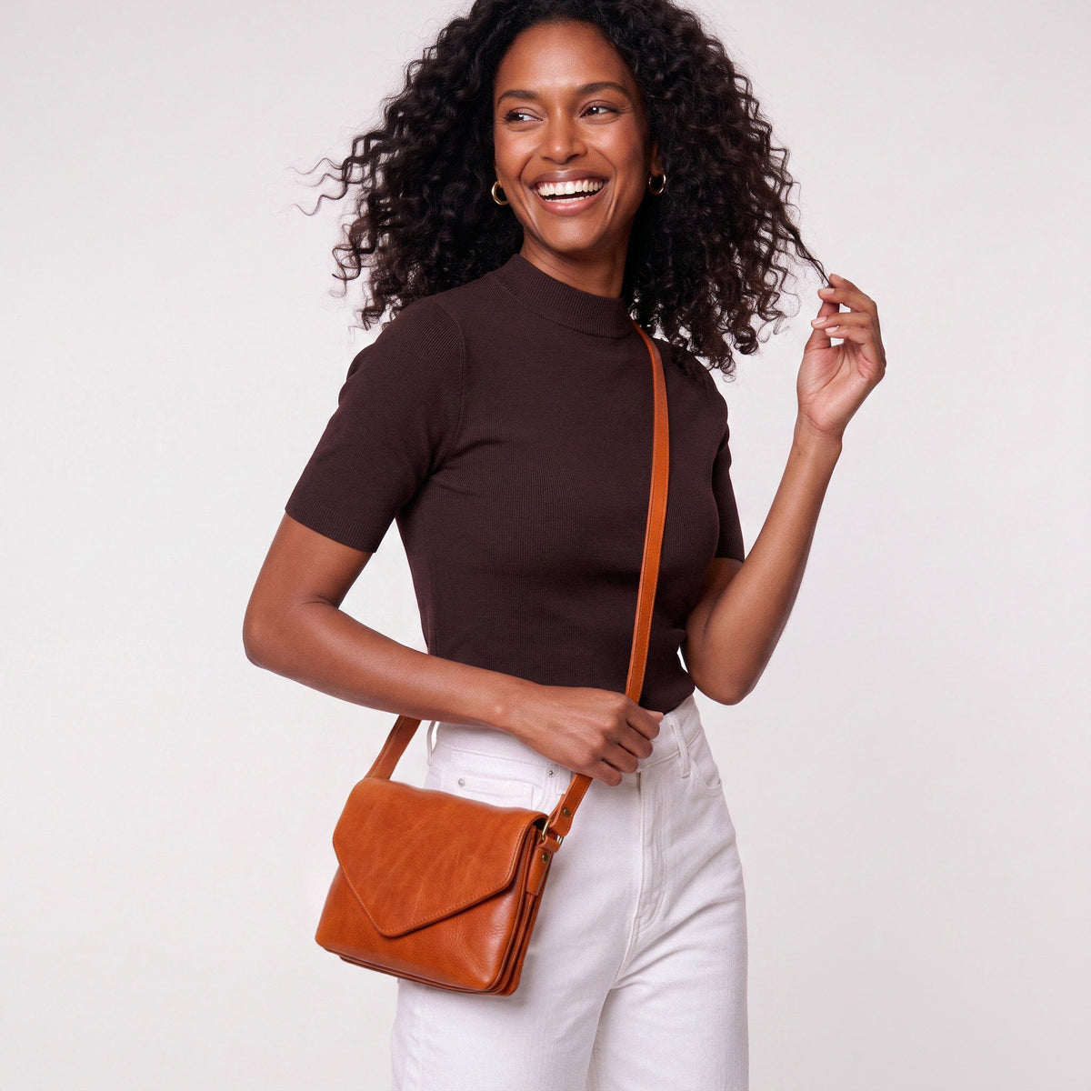 Harbor Leather Crossbody Bag