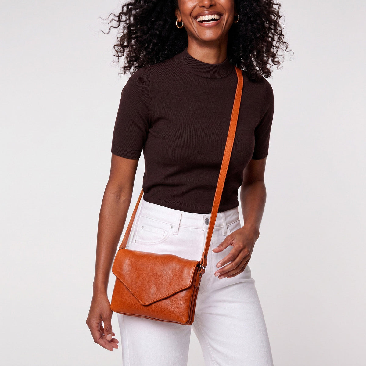 Harbor Leather Crossbody Bag