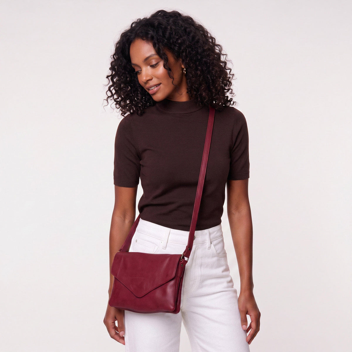 Harbor Leather Crossbody Bag