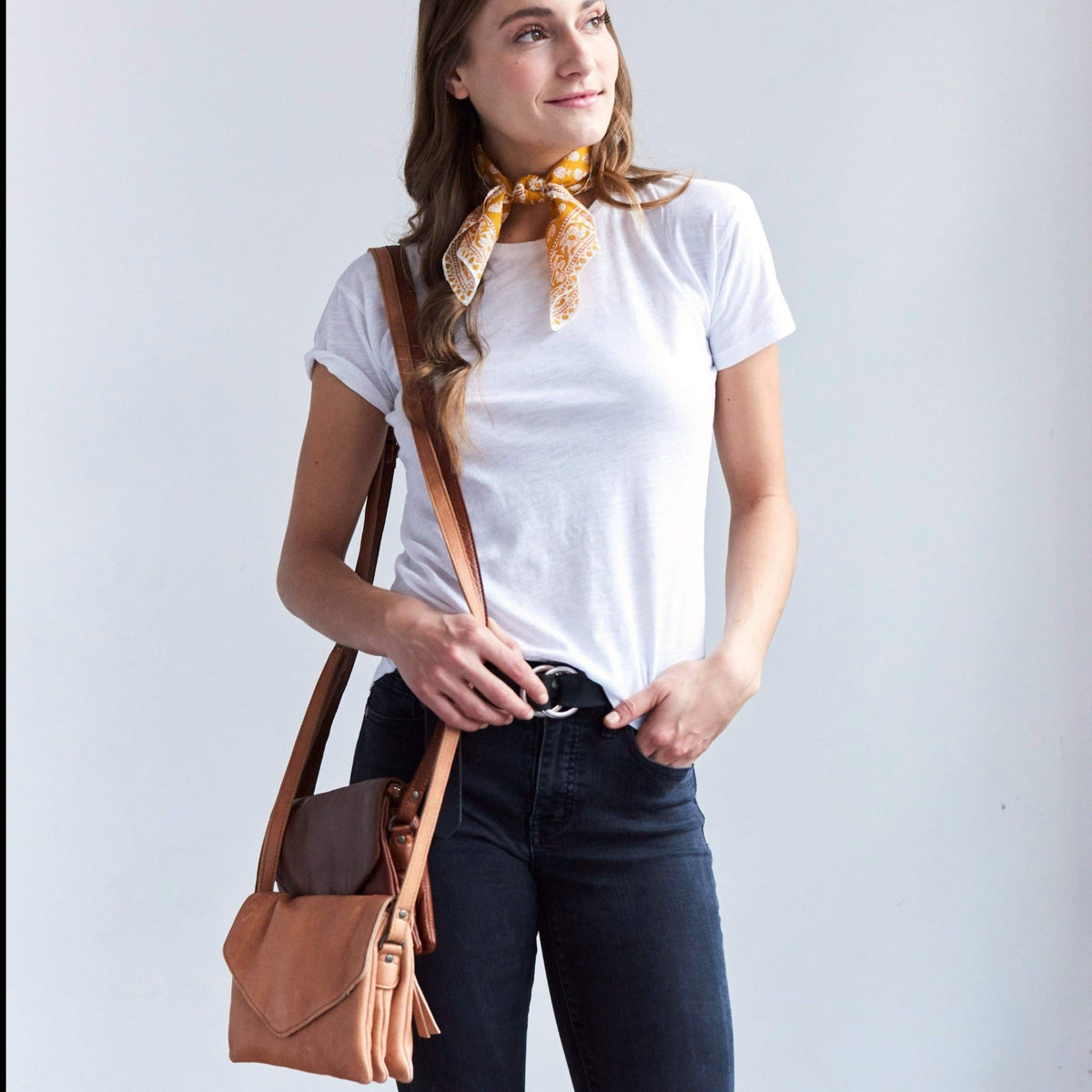 Harbor Leather Crossbody Bag