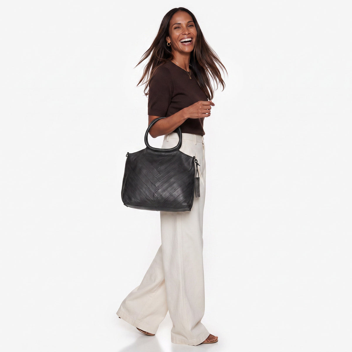 Dalton Leather Crossbody Bag